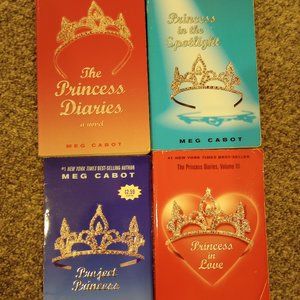 Used Princess Diaries books. lot of four books